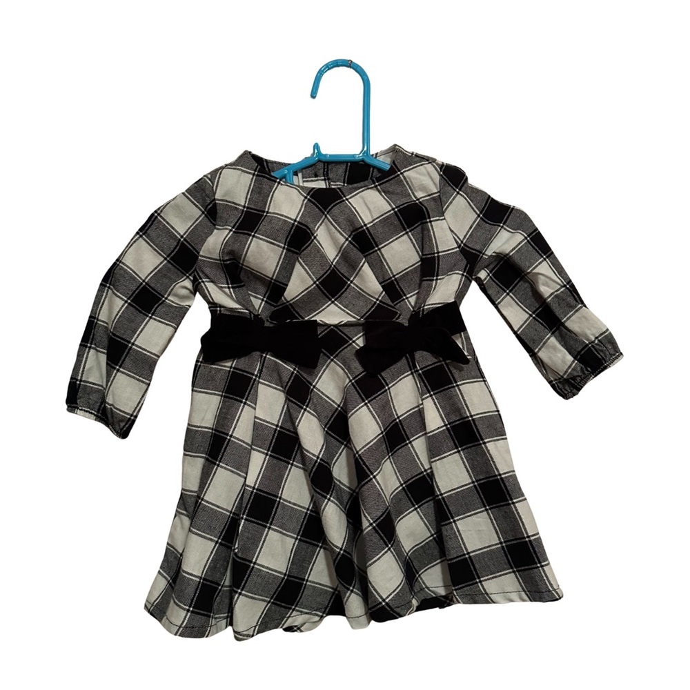 HOLIDAY PLAID DRESS